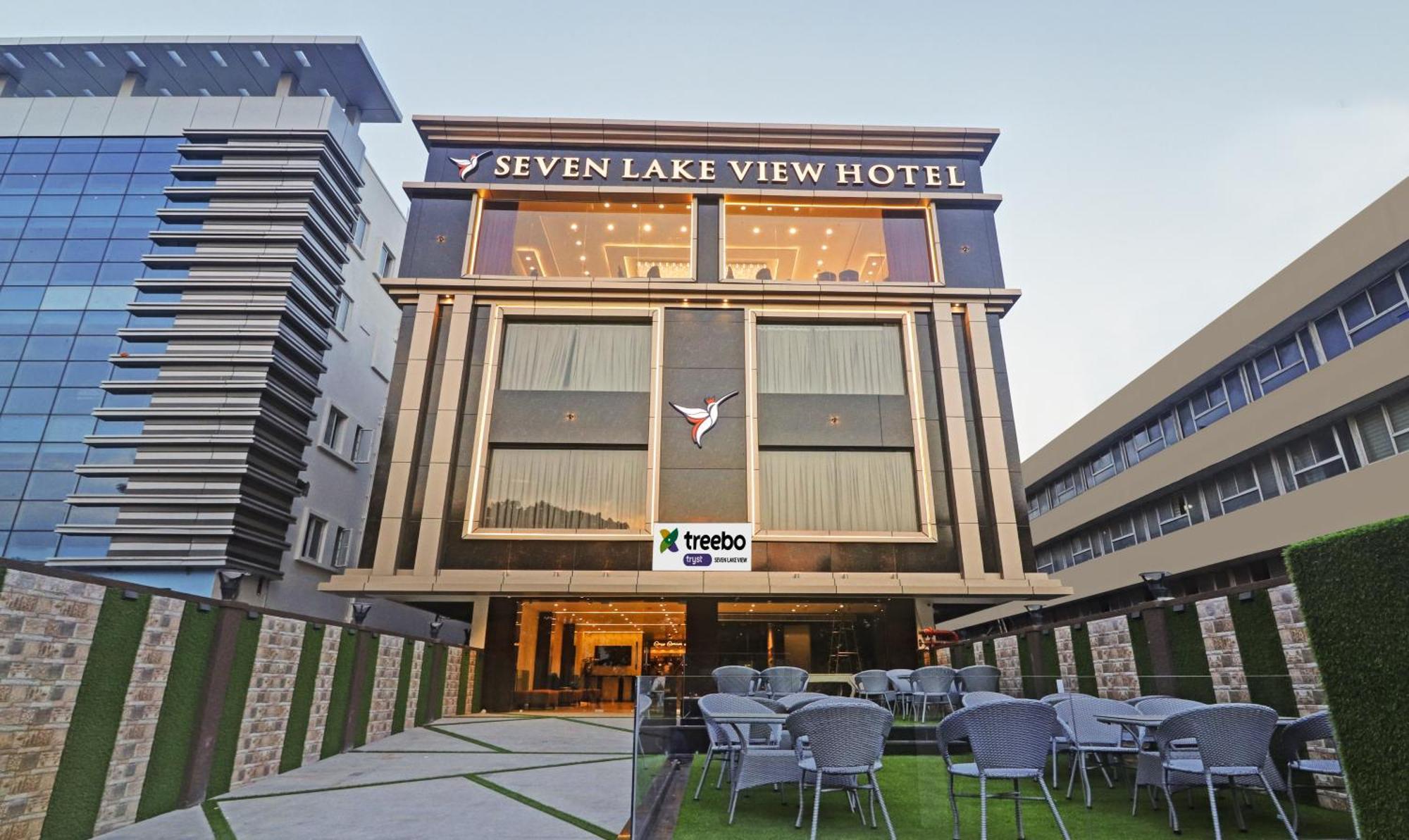 Treebo Premium Seven Lake View Hyderabad Exteriör bild